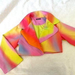Colorful blazer